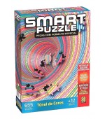 Quebra Cabeça Smart puzzle 655 peças - Tunel de Cores - Grow